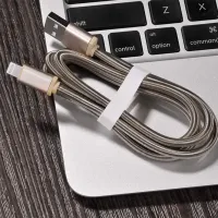 Кабель USB U5 Hoco USB Type-A + Lightning 1.2 м/ Золото photo 4