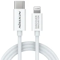 Cablu pentru telefon Superspeed Nillkin USB Type-C + Lightning 1 m/ White photo 3