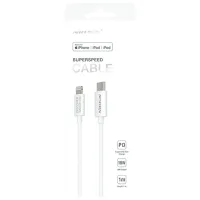 Cablu pentru telefon Superspeed Nillkin USB Type-C + Lightning 1 m/ White photo 5