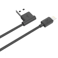 Cablu pentru telefon UPL11 Hoco USB Type-A + Lightning 1.2 m/ Black photo 2