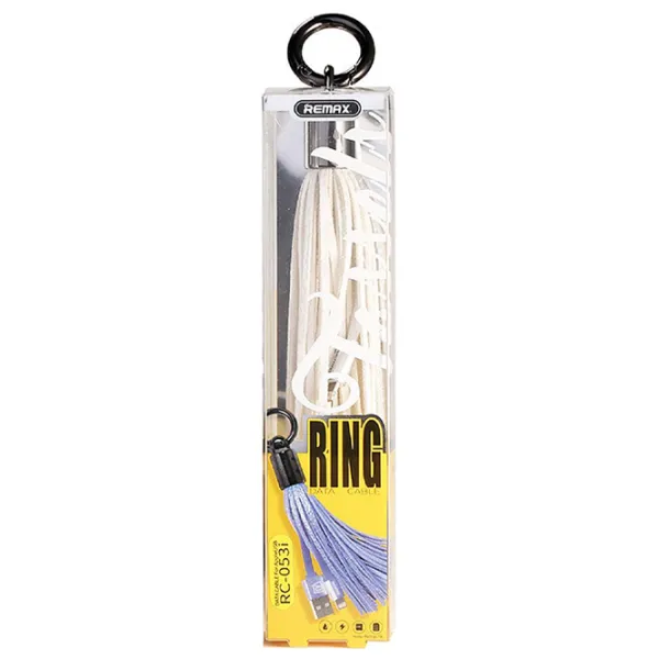 Кабель для телефона RC-053i Remax USB Type-A + Lightning 0.1 м/ Белый photo 2