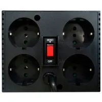 Stabilizator de tensiune PowerCom TCA-3000 Black photo 2