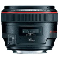 Obiectiv Canon EF 50 mm f/ 1.2L USM Black photo 3