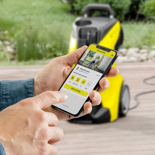 Maşină de curăţat cu presiune KARCHER K2 Power Control (1.673 - 600.0) SET 1400 W/ Yellow photo 10