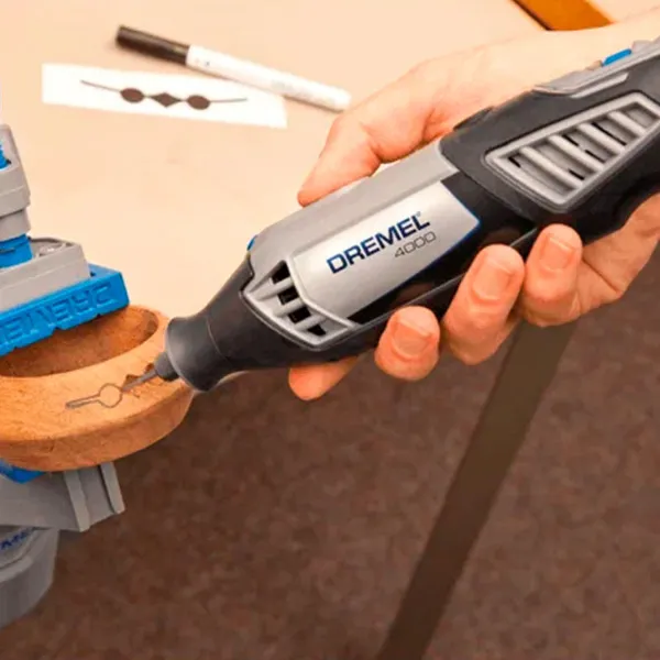 Polizor Dremel 4000 2/35 (F0133000UJ) Drept / 175 W / Gray photo 6