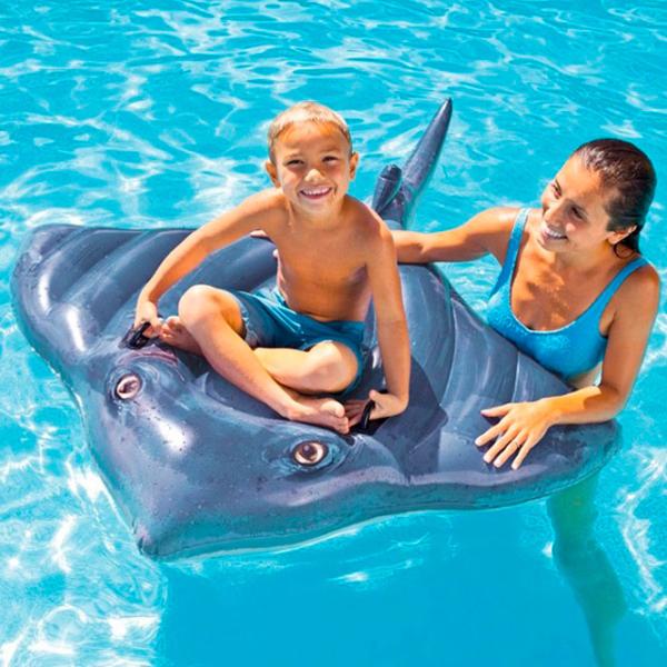 Надувные игрушки Intex 57550 Винил/ Серый photo 2