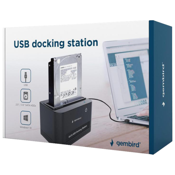 Адаптер Gembird HD32-U2S-5 USB 2.0/ Черный photo 4