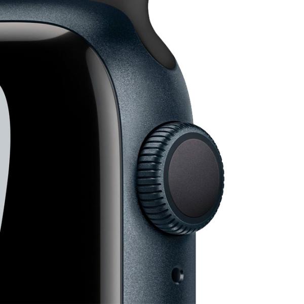 Умные часы Apple Watch Series 7 Nike 1.69"/ MKN43/ Midnight Черный photo 4 Умные часы Apple Watch Series 7 Nike 1.69"/ MKN43/ Midnight Черный photo 4
