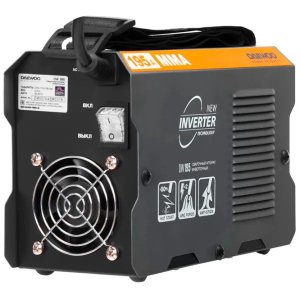 Aparat de sudat Daewoo DW 195 220 V cu electrod (MMA) photo 2