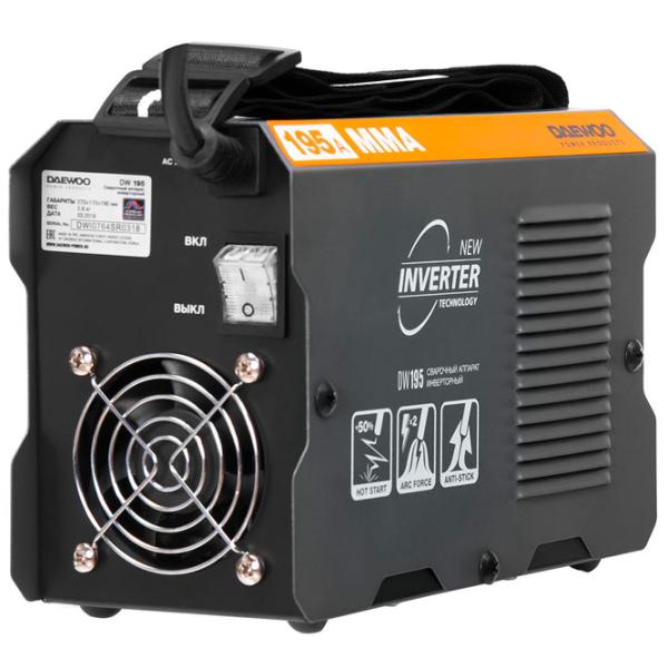 Aparat de sudat Daewoo DW 195 220 V cu electrod (MMA) photo 4