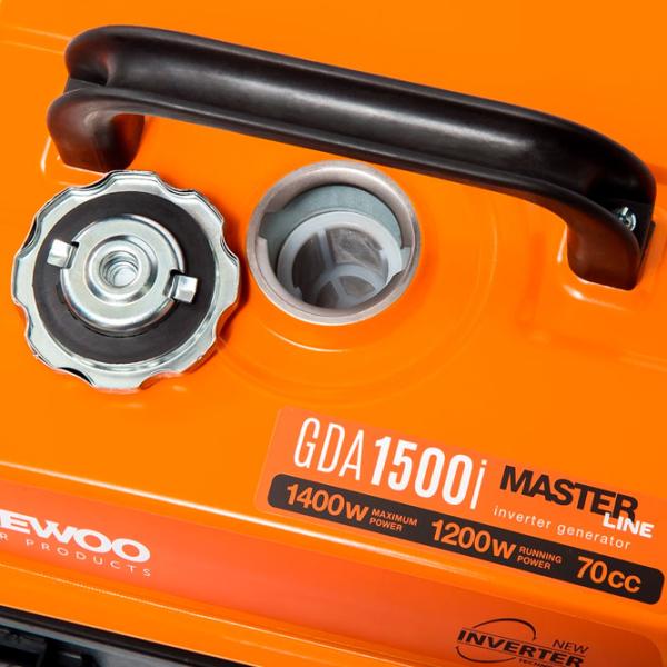 Генератор Daewoo GDA 1500i 220 В Бензин/ 1.2 кВт photo 3