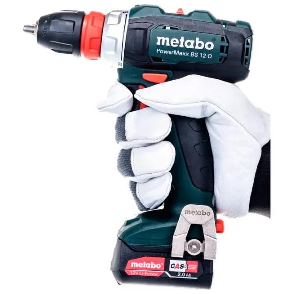 Дрель-шуруповерт Metabo PowerMaxx BS 12 Q (601037500) 360 об/мин photo 5