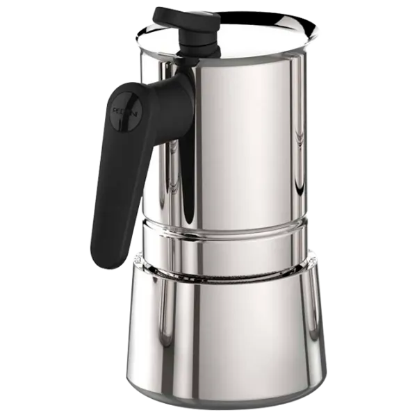 Cafetieră gheizer Pedrini Caffe 0.3l / Oțel inoxidabil / Inox photo 2