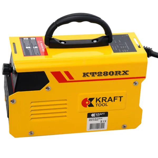 Aparat de sudat Kraft Tool KT280RX 230 V cu electrod (MMA)/ Yellow photo 3