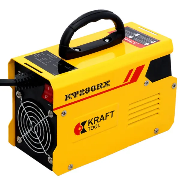 Aparat de sudat Kraft Tool KT280RX 230 V cu electrod (MMA)/ Yellow photo 4