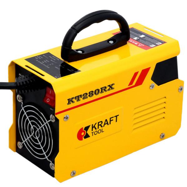Aparat de sudat Kraft Tool KT280RX 230 V cu electrod (MMA)/ Yellow photo 4