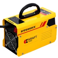 Aparat de sudat Kraft Tool KT280RX 230 V cu electrod (MMA)/ Yellow photo 4