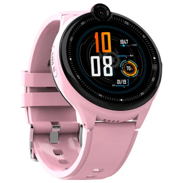 Ceas pentru copii Bubble KT26 4G 1.28"/ Pink photo 3