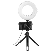 Trepied cu lampă Hama SpotLight Work Area 67 (4644) 170 mm Black photo 2