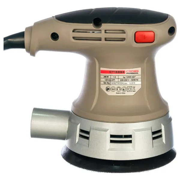 Șlefuitor Crown CT13394 Cu excentric/ Gray photo 3