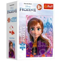 Puzzle 2D Trefl Friendship in the Frozen Land (Frozen 2) 3+/ Numărul de piese: 24 photo 2