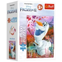 Puzzle 2D Trefl Friendship in the Frozen Land (Frozen 2) 3+/ Numărul de piese: 24 photo 4