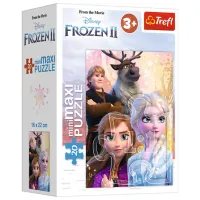 Puzzle 2D Trefl Friendship in the Frozen Land (Frozen 2) 3+/ Numărul de piese: 24 photo 5