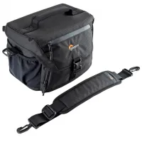 Сумка для фотоаппарата Lowepro Nova 180 AW II Текстиль/ Черный photo 2