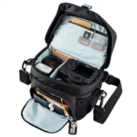 Сумка для фотоаппарата Lowepro Nova 180 AW II Текстиль/ Черный photo 3