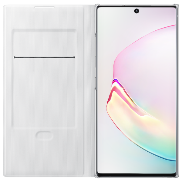 Чехол для смартфона Samsung Galaxy Note 10+ Samsung/ LED View Cover/ PU/ Белый photo 3 Чехол для смартфона Samsung Galaxy Note 10+ Samsung/ LED View Cover/ PU/ Белый photo 3