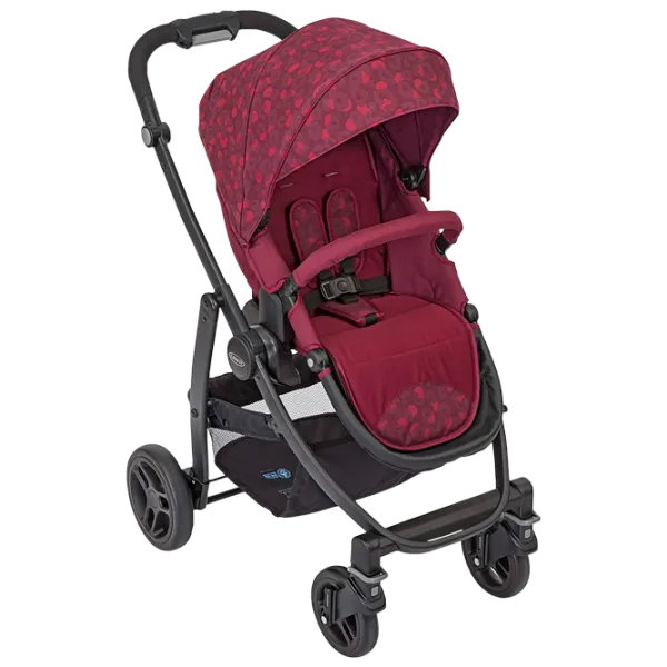 Cărucior pentru copil Graco EVO G6CL999RLPEU/ Red photo 2