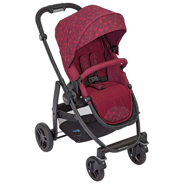 Cărucior pentru copil Graco EVO G6CL999RLPEU/ Red photo 2