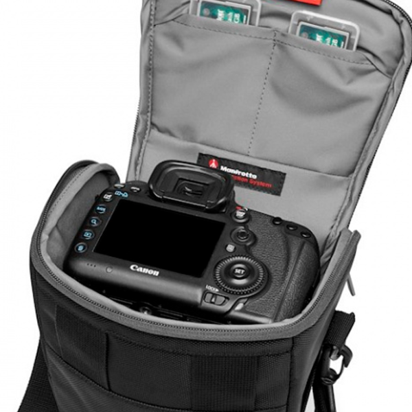 Geantă pentru aparat foto Advanced² Camera Holster L Poliester/ Black photo 4