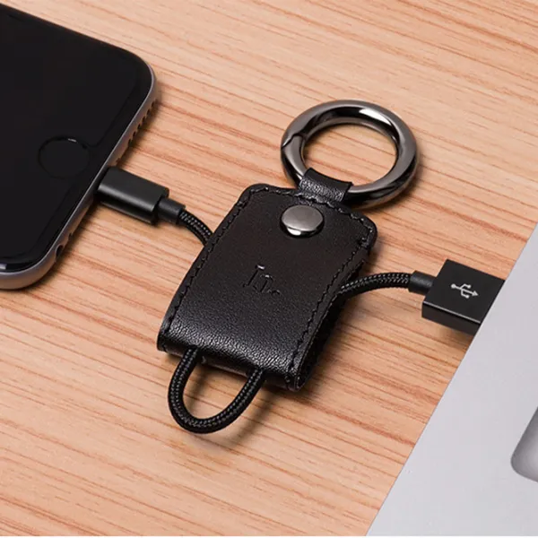 Кабель для телефона UPL19 Hoco USB Type-A + Lightning 0.1 м/ Черный photo 5 Кабель для телефона UPL19 Hoco USB Type-A + Lightning 0.1 м/ Черный photo 5