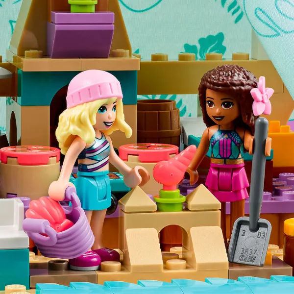 Детский конструктор LEGO Пляжный лагерь Пляж/ Verde Marin photo 4