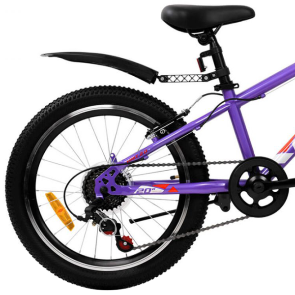Велосипед Forward Unit 20" 10.5" Сталь/ Фиолетовый Белый photo 2 Велосипед Forward Unit 20" 10.5" Сталь/ Фиолетовый Белый photo 2