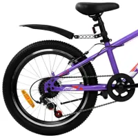 Велосипед Forward Unit 20" 10.5" Сталь/ Фиолетовый Белый photo 2