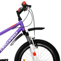 Велосипед Forward Unit 20" 10.5" Сталь/ Фиолетовый Белый photo 3