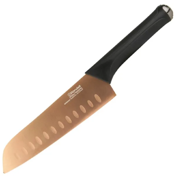 Cuțit de bucătărie Rondell RD-692 Oțel inoxidabil / Gold photo 2