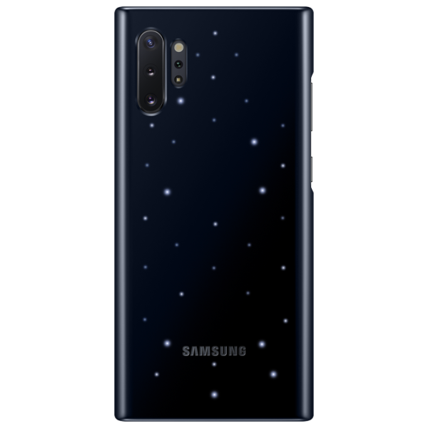 Чехол для смартфона Samsung Galaxy Note 10+ Samsung/ Led Cover/ PU/ Черный photo 2