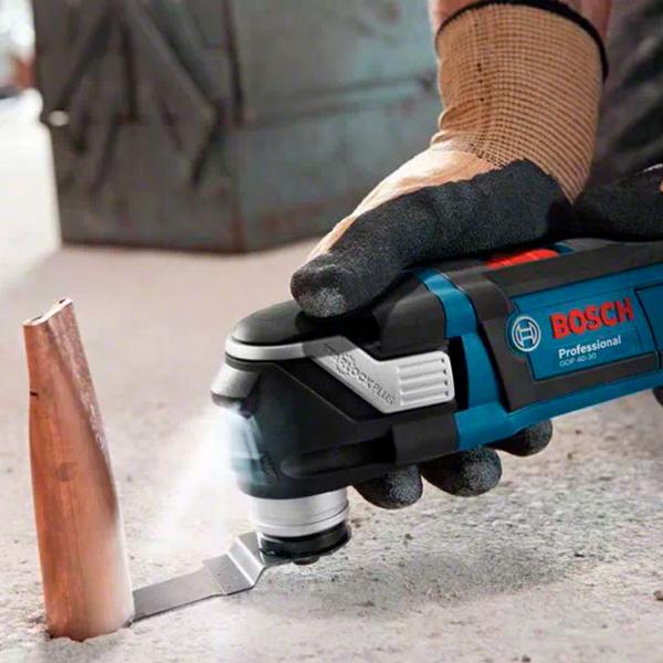 Șlefuitor Bosch GOP 40-30 multifuncțional/ 400 W/ Blue photo 6 Șlefuitor Bosch GOP 40-30 multifuncțional/ 400 W/ Blue photo 6