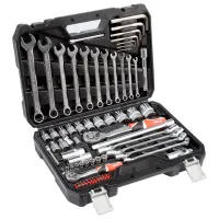 Set chei tubulare cu clichet Yato YT-38781 Cantitatea în set: 77 buc. photo 2