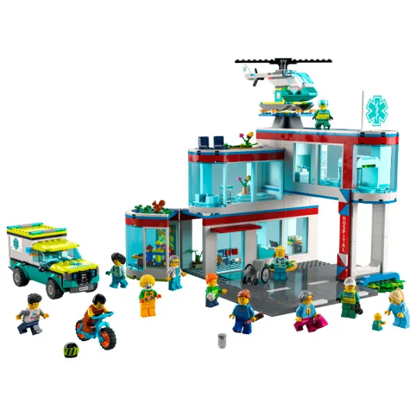Детский конструктор LEGO Больница скорой помощи Госпиталь/ Белый photo 2