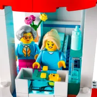 Constructor pentru copii LEGO Spitalul de urgență Spital/ White photo 4