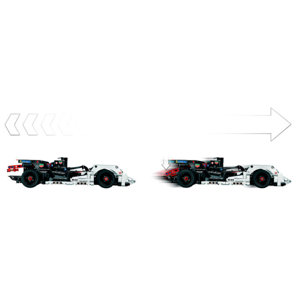 Детский конструктор LEGO Formula E Porsche 99X Electric Автомобиль/ Белый photo 4