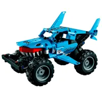 Constructor pentru copii LEGO Monster Jam Megalodon Mașină/ Blue photo 2