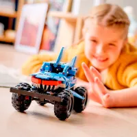 Constructor pentru copii LEGO Monster Jam Megalodon Mașină/ Blue photo 5