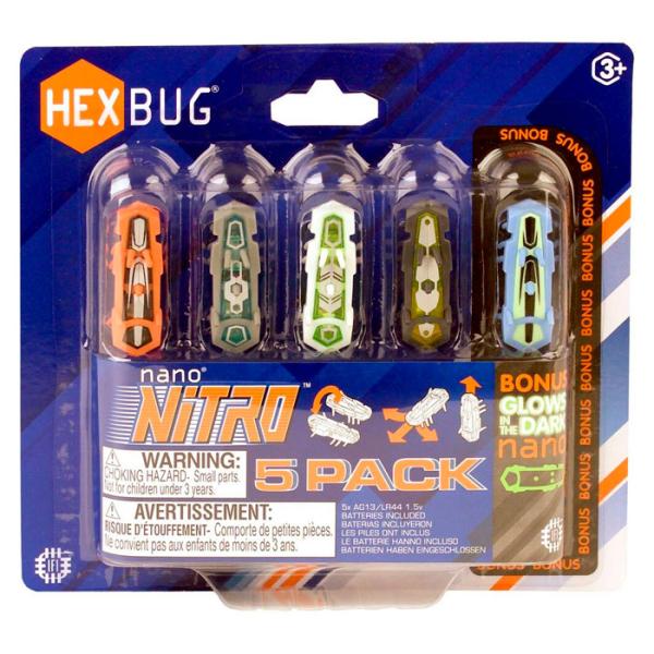 Робот Hexbug Nano Nitro 5 Pack Разноцветный photo 4