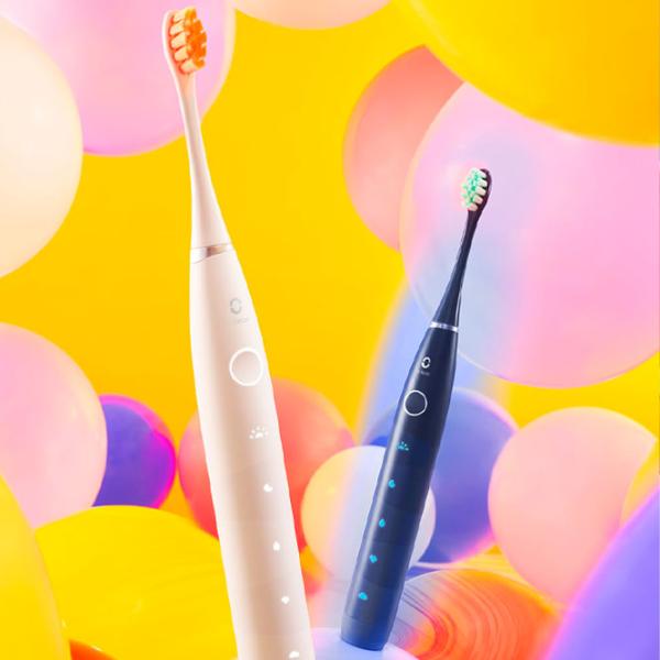 Periuță de dinți electrică Oclean Flow Ultrasunete/ White photo 2