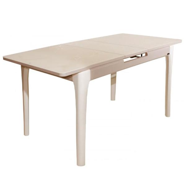 Masă de bucătărie DecoPrim RL-93  MDF/ White photo 2 Masă de bucătărie DecoPrim RL-93  MDF/ White photo 2